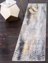 Unique Loom Outdoor Modern T-AHENK-LAGOS-F249A Ivory Area Rug Runner Lifestyle Image