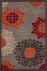 Unique Loom Outdoor Modern T-AHENK-LAGOS-F838A Brown Area Rug main image