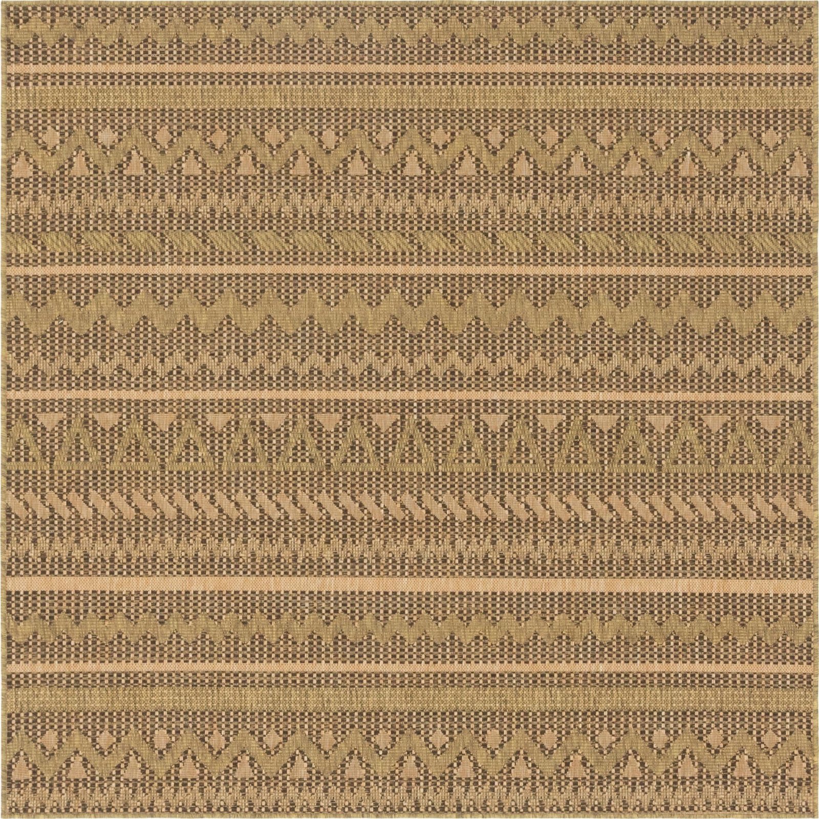 Unique Loom Outdoor Modern T-KOZA-K3078A Light Brown Area Rug – Incredible  Rugs and Decor