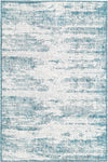 Unique Loom Outdoor Modern T-KZOD21 Teal Area Rug main image