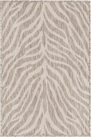 Unique Loom Outdoor Safari T-KZOD25 Gray Area Rug main image