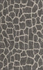 Unique Loom Outdoor Safari T-KZOD5 Charcoal Gray Area Rug main image