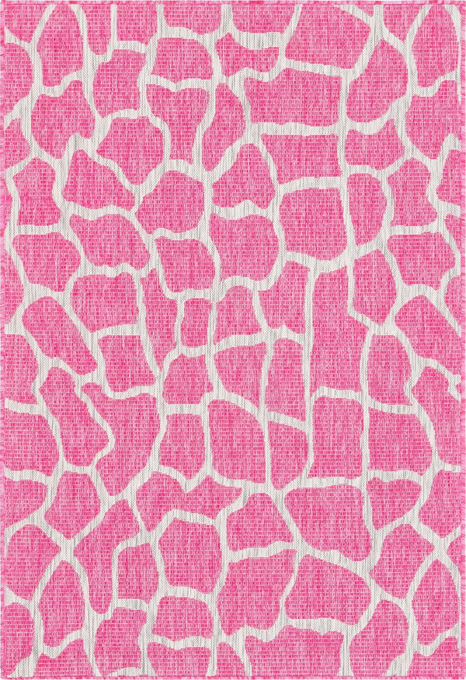 Unique Loom Outdoor Safari T-KZOD5 Magenta Area Rug – Incredible Rugs ...