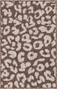 Unique Loom Outdoor Safari T-KZOD6 Brown Area Rug main image