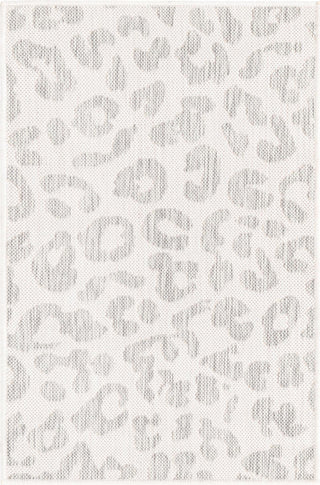 Unique Loom Outdoor Safari T-KZOD6 Ivory Gray Area Rug main image