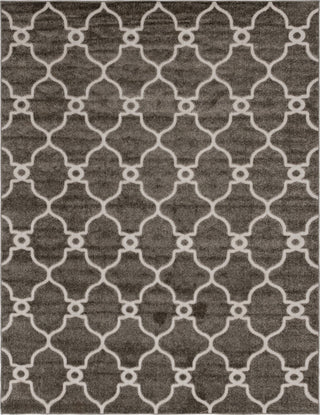 Unique Loom Outdoor Trellis T-AHENK-LAGOS-F019A Gray Area Rug main image