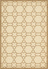 Unique Loom Outdoor Trellis T-KOZA-20426A Beige Area Rug main image