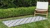 Unique Loom Outdoor Trellis T-KOZA-20431A Gray Area Rug Runner Lifestyle Image