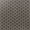 Unique Loom Outdoor Trellis T-KOZA-20596A Black Area Rug Square Lifestyle Image
