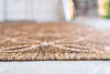 Unique Loom Outdoor Trellis T-KOZA-K3017A Light Brown Area Rug Rectangle Lifestyle Image