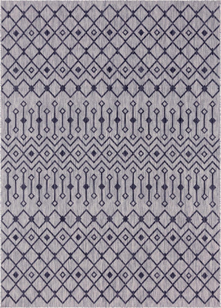 Unique Loom Outdoor Trellis T-KZOD10 Gray Area Rug main image