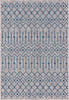Unique Loom Outdoor Trellis T-KZOD10 Light Blue Area Rug main image