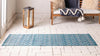 Unique Loom Outdoor Trellis T-KZOD10 Teal Area Rug Runner Lifestyle Image