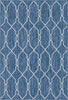 Unique Loom Outdoor Trellis T-KZOD14 Blue Area Rug main image