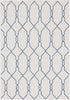 Unique Loom Outdoor Trellis T-KZOD14 Ivory Area Rug Rectangle Lifestyle Image