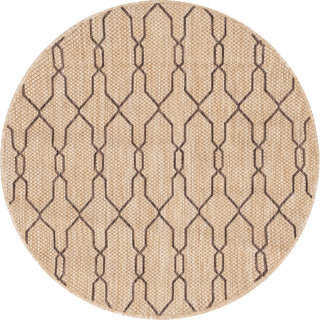 Unique Loom Outdoor Trellis T-KZOD14 Natural Area Rug main image