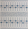 Unique Loom Outdoor Trellis T-KZOD22 Ivory Area Rug Square Top-down Image
