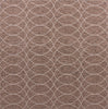 Unique Loom Outdoor Trellis T-KZOD24 Brown Area Rug Square Top-down Image
