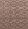 Unique Loom Outdoor Trellis T-KZOD24 Brown Area Rug Square Top-down Image