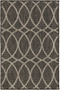 Unique Loom Outdoor Trellis T-KZOD24 Charcoal Area Rug main image