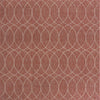 Unique Loom Outdoor Trellis T-KZOD24 Rust Red Area Rug Square Top-down Image