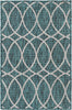 Unique Loom Outdoor Trellis T-KZOD24 Teal Area Rug main image
