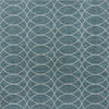 Unique Loom Outdoor Trellis T-KZOD24 Teal Area Rug Square Top-down Image