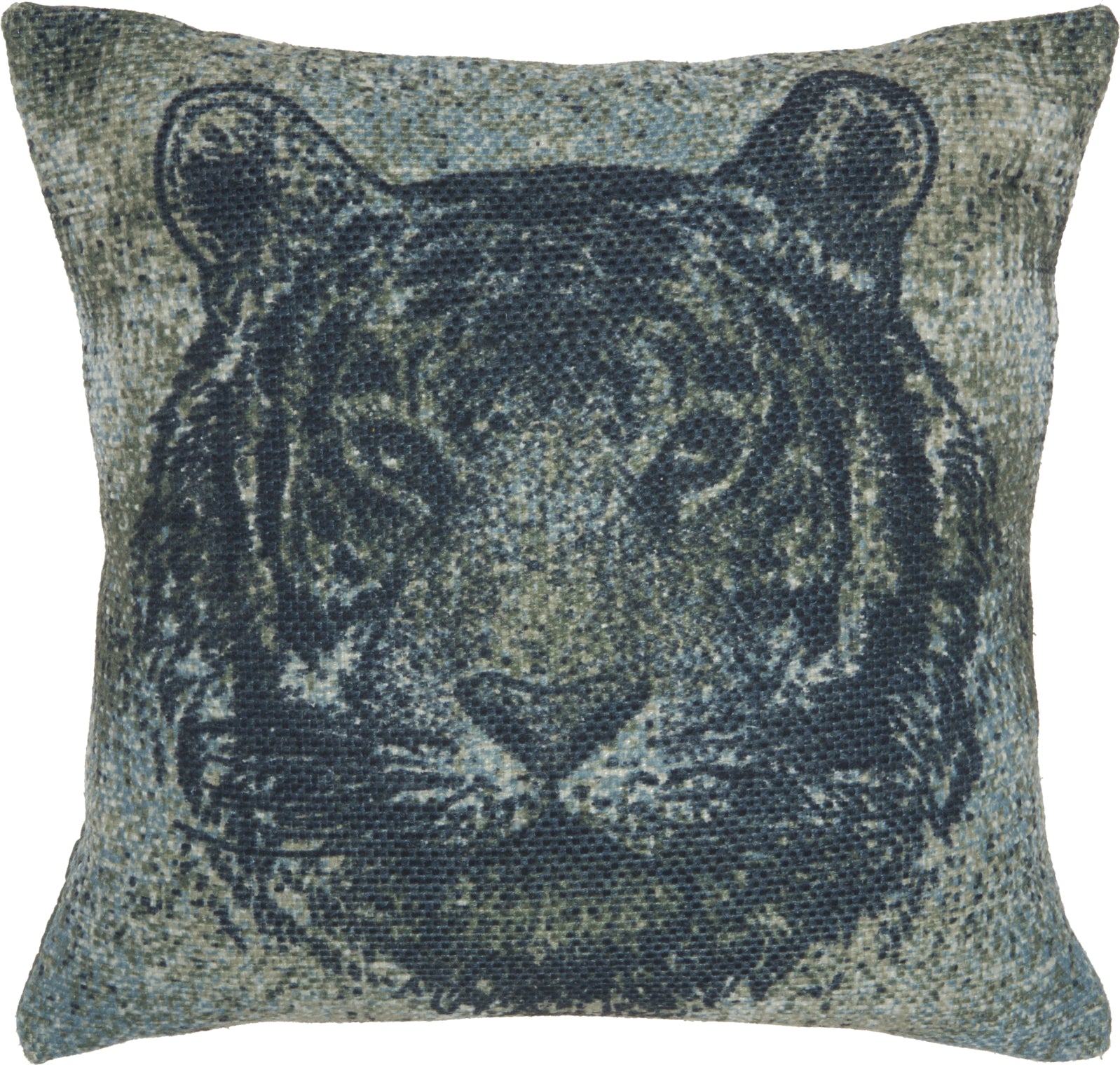 Nourison Outdoor Pillows Tiger Multicolor by Mina Victory main image
