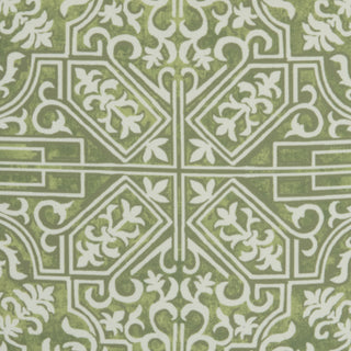 Outdoor Pillows Printed Tiles Green by Nourison 