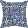 Outdoor Pillows Printed Tiles Navy by Nourison main image
