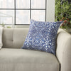 Outdoor Pillows Printed Tiles Navy by Nourison 