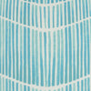 Outdoor Pillows Printed Wavy Lines Turquoise by Nourison 