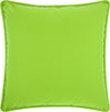 Nourison Outdoor Pillows 2 SIDED SOLID CORDED Green/Tur by Mina Victory main image