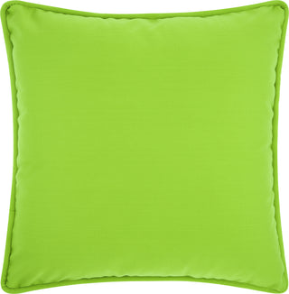 Nourison Outdoor Pillows 2 SIDED SOLID CORDED Green/Tur by Mina Victory main image