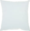 Nourison Outdoor Pillows Turquoise Butterfly White by Mina Victory 