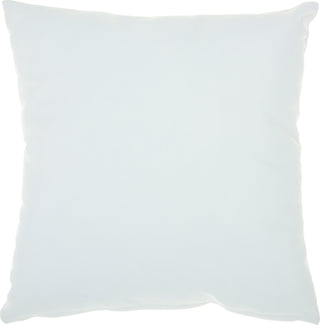 Nourison Outdoor Pillows Turquoise Butterfly White by Mina Victory 