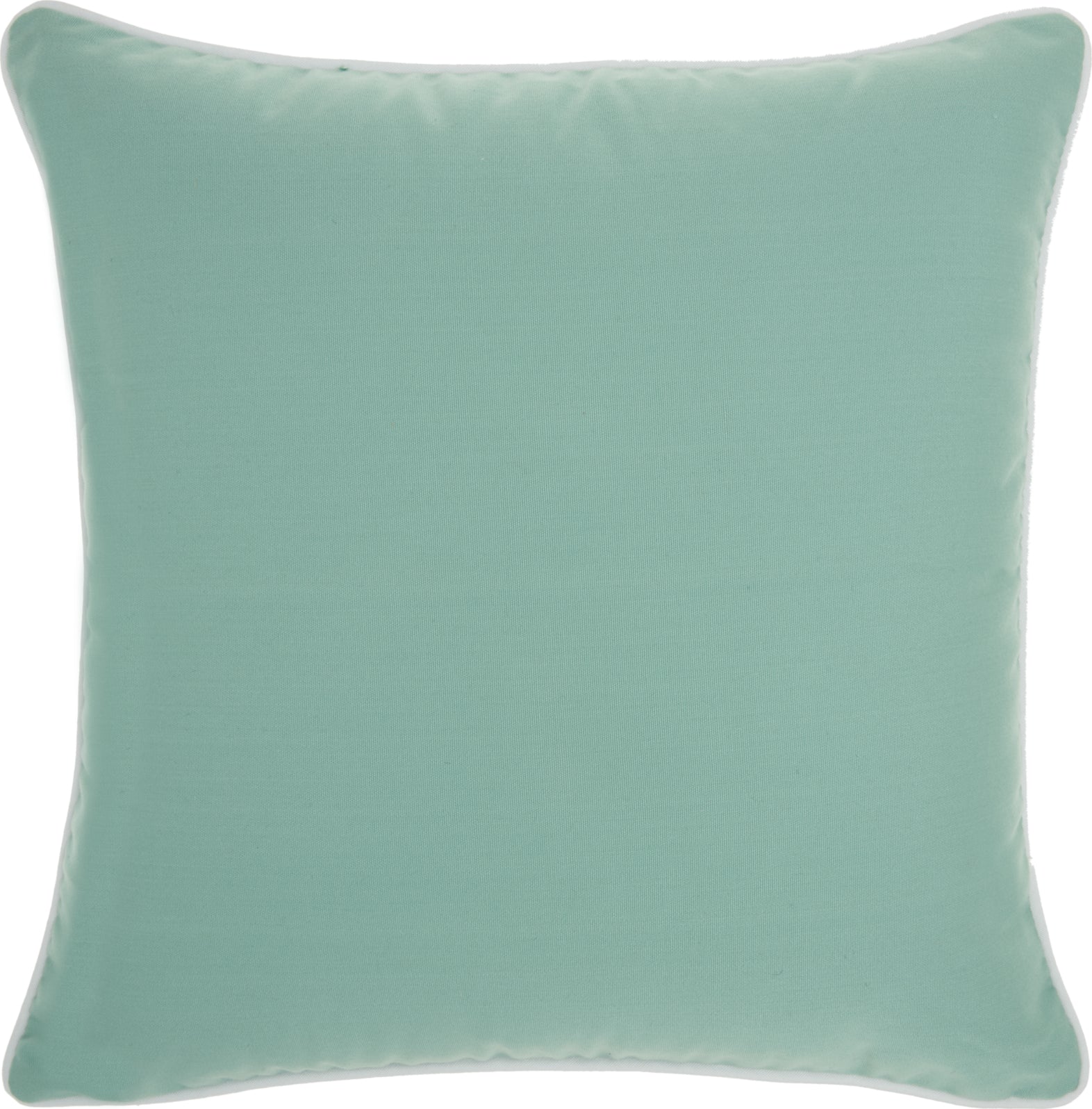 Nourison Outdoor Pillows Solid Pillow Aqua by Mina Victory main image