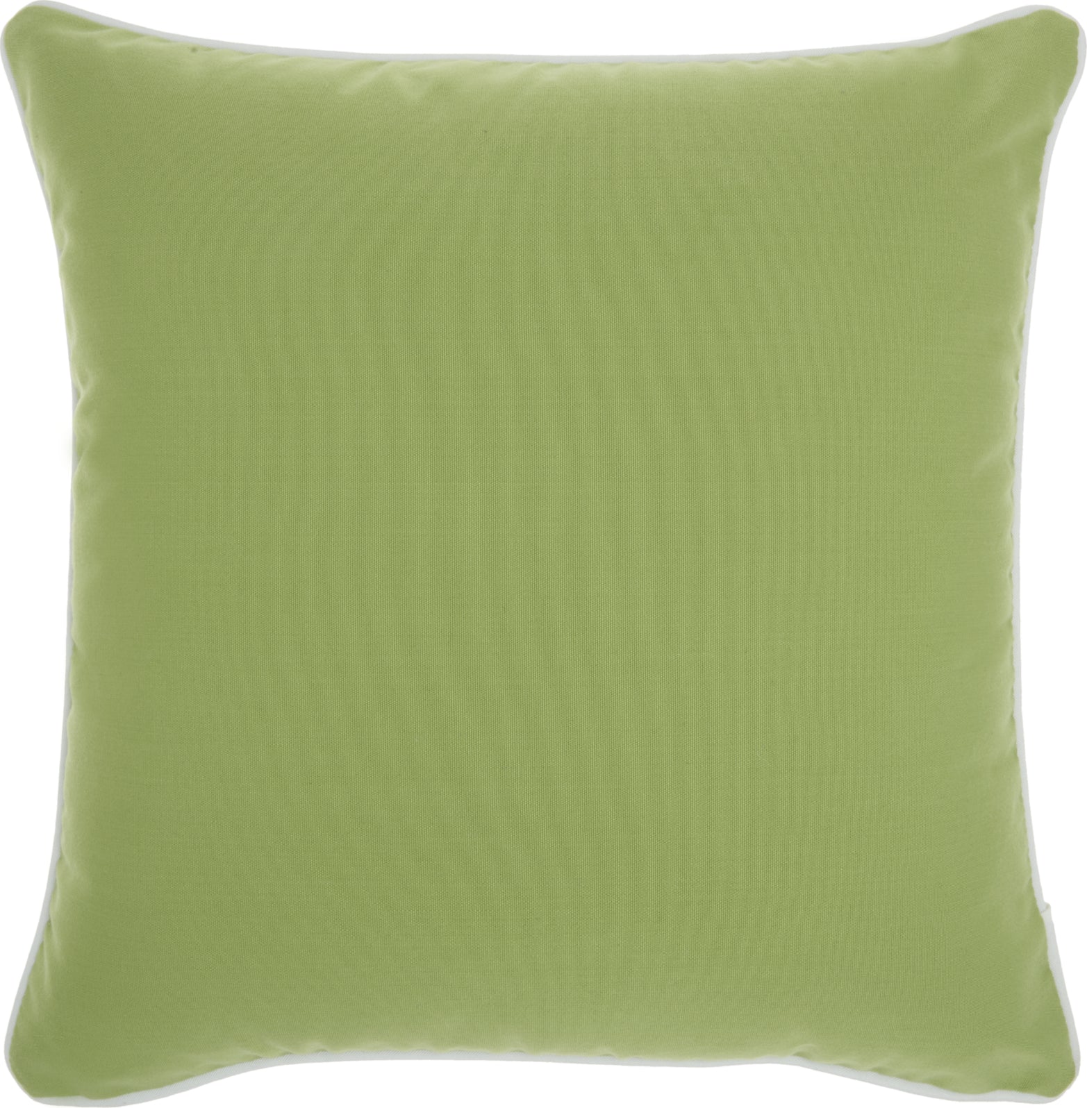 Nourison Outdoor Pillows Solid Pillow Green by Mina Victory main image