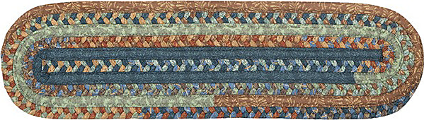 Colonial Mills Olivera OV59 Oval Vintage Blue Area Rug main image