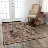 Rizzy Ovation OVA101 Brown/Beige Area Rug Room Image Feature
