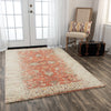 Rizzy Ovation OVA103 Red/Beige Area Rug Room Image Feature