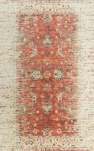 Rizzy Ovation OVA103 Red/Beige Area Rug