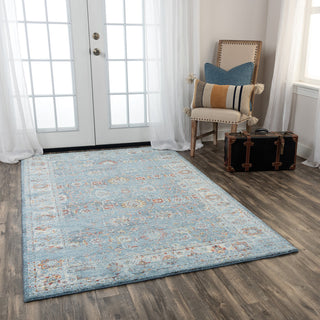 Rizzy Ovation OVA106 Blue/Beige Area Rug Room Image 2