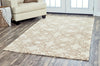Rizzy Arden Loft-Crown Way CW9389 Light Gray Area Rug Corner Image
