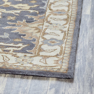 Rizzy Arden Loft-Crown Way CW9392 Charcoal Area Rug Detail Image