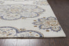 Rizzy Arden Loft-Crown Way CW9396 Light Gray Area Rug Detail Image