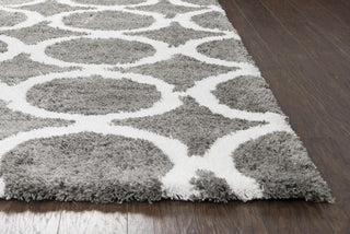 Rizzy Arden Loft-Danbury Crossing DC9437 Gray Area Rug Detail Image