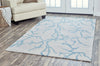 Rizzy Arden Loft-Easley Meadow EM9417 Gray Area Rug Corner Image