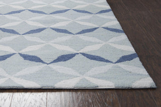 Rizzy Arden Loft-Easley Meadow EM9418 Light Gray Area Rug Detail Image