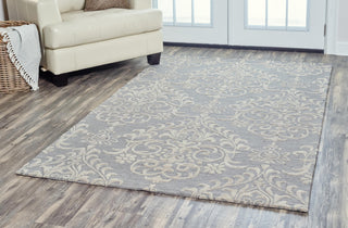 Rizzy Arden Loft-Falmouth Fields FF9426 Gray Area Rug Corner Image